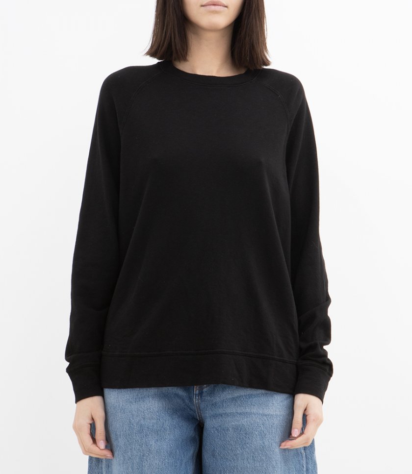 BOYFRIEND FRENCH TERRY RELAXED SWEATSHIRT