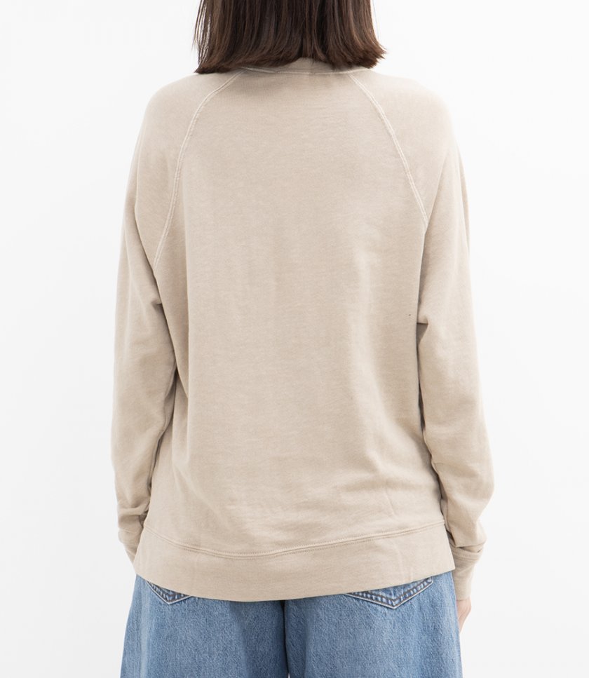 BOYFRIEND FRENCH TERRY RELAXED SWEATSHIRT