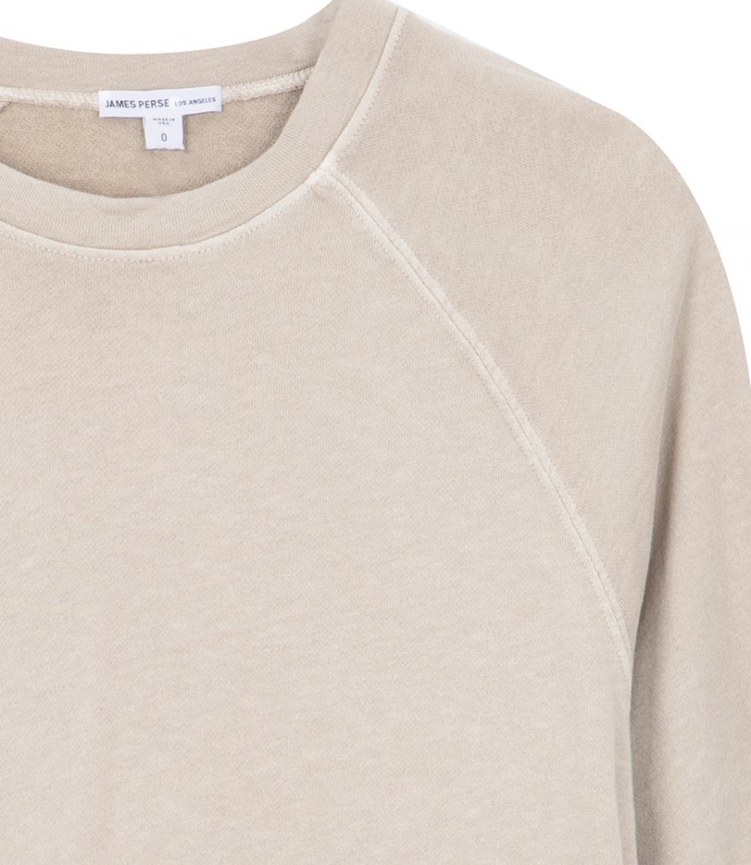 BOYFRIEND FRENCH TERRY RELAXED SWEATSHIRT