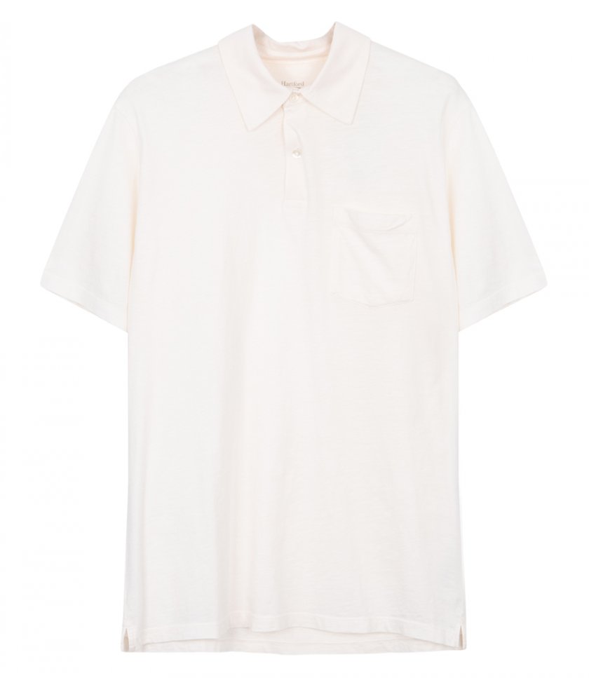 HARTFORD - SLUB JERSEY POLO SS