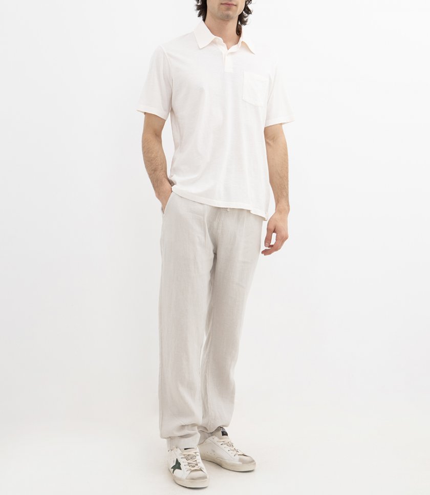 SLUB JERSEY POLO SS