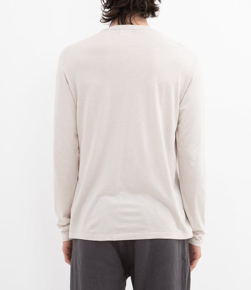HENLEY LYOCELL LS T-SHIRT