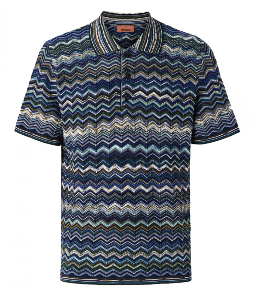 MISSONI - CHEVRON PATTERN POLO