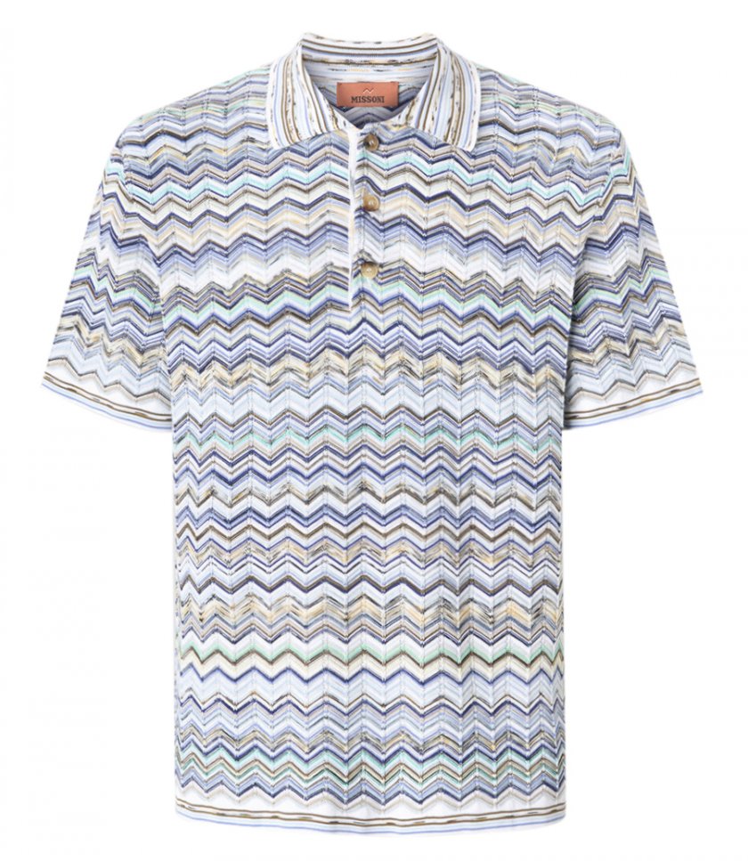 MISSONI - CHEVRON PATTERN POLO