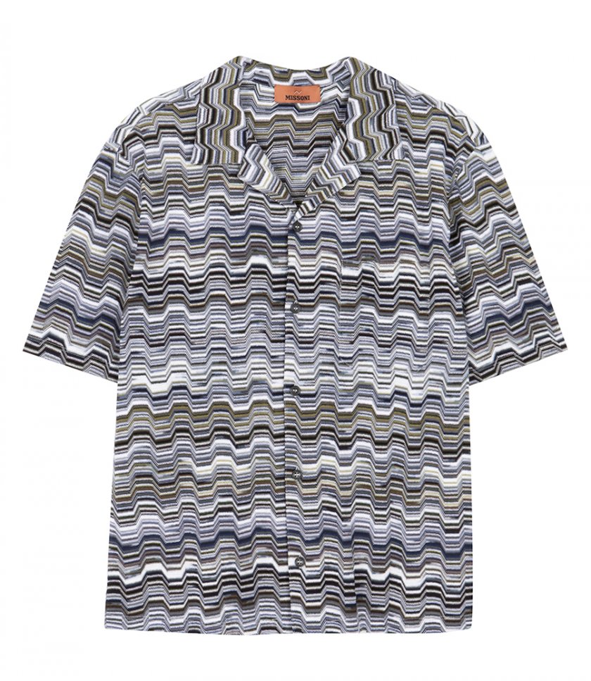 SHIRTS - ZIGZAG PATTERN SHIRT