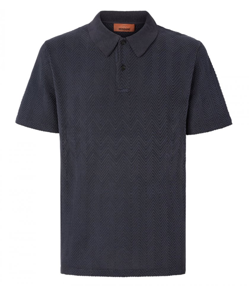 MISSONI - ZIGZAG MOTIF POLO