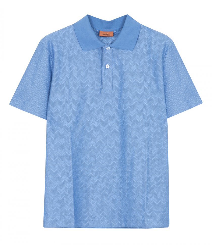 ZIGZAG DESIGN POLO SS