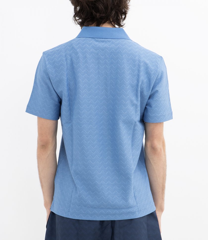 ZIGZAG DESIGN POLO SS