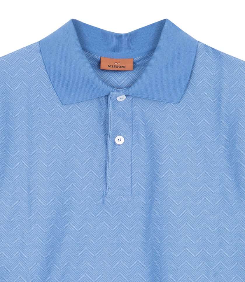 ZIGZAG DESIGN POLO SS