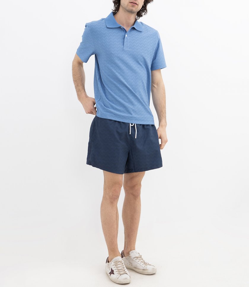 ZIGZAG DESIGN POLO SS