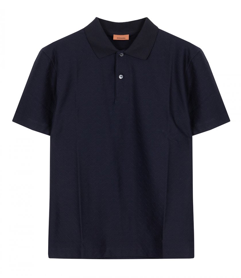MISSONI - ZIGZAG DESIGN POLO SS