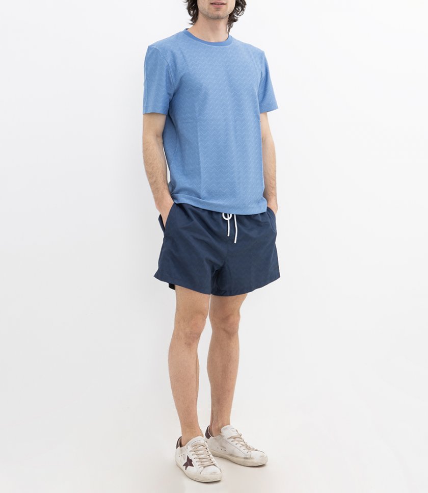 ZIGZAG DESIGN T-SHIRT SS