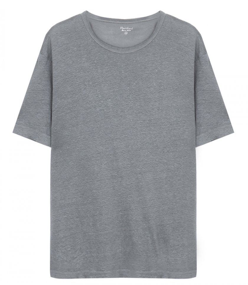 HARTFORD - LINEN CREW SS