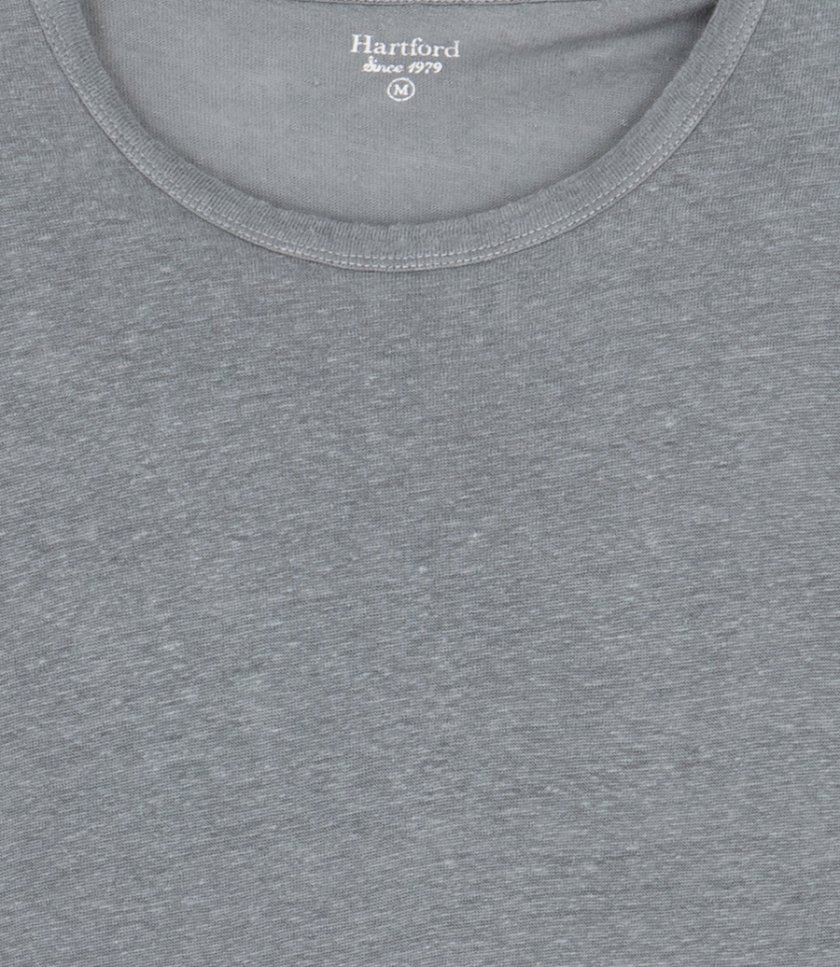 LINEN CREW SS