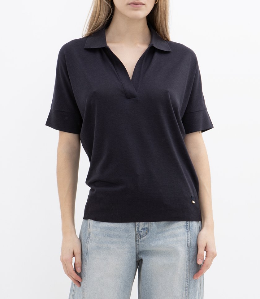 POLO IN GLAM KNIT EFFECT