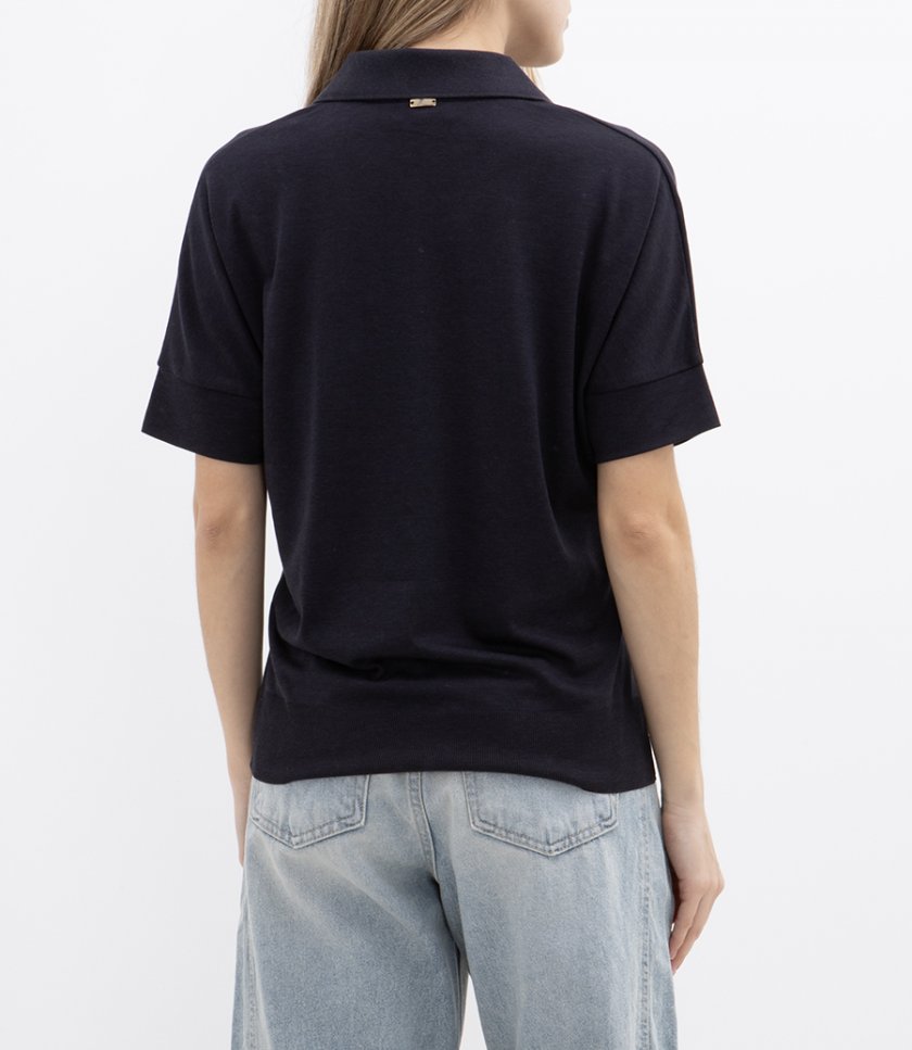 POLO IN GLAM KNIT EFFECT