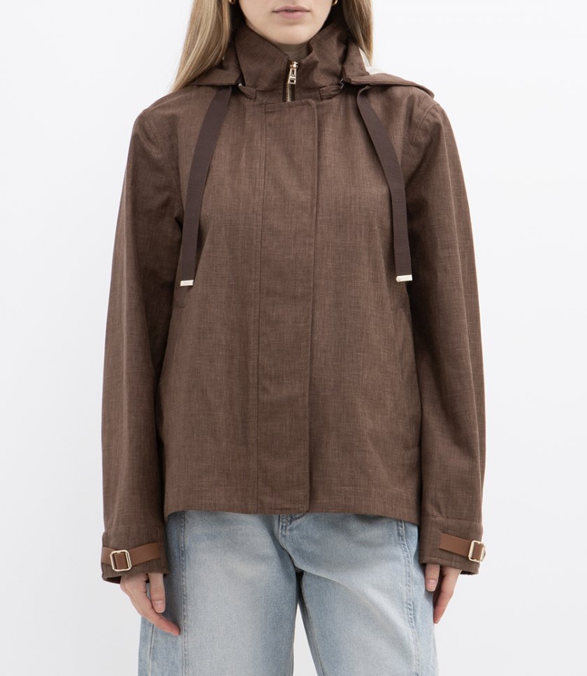 A-SHAPE JACKET IN 3 LAYERS