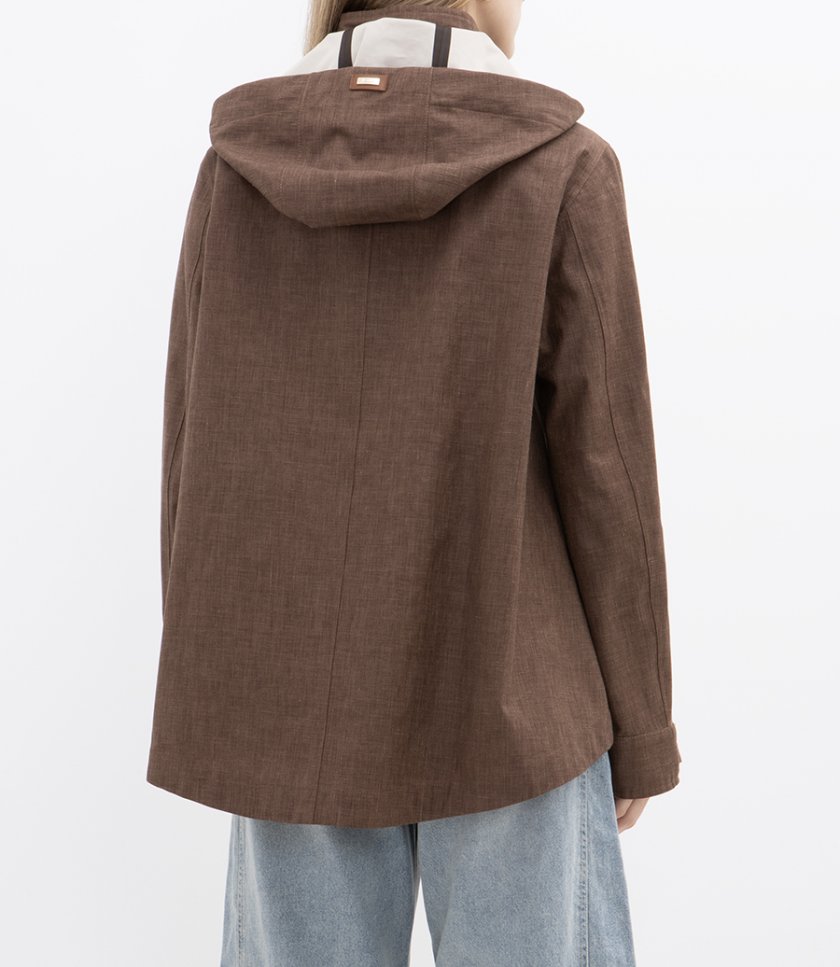 A-SHAPE JACKET IN 3 LAYERS
