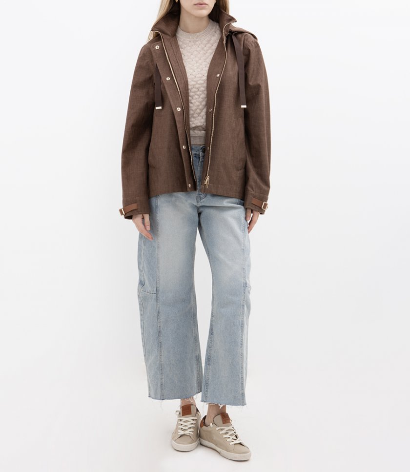 A-SHAPE JACKET IN 3 LAYERS