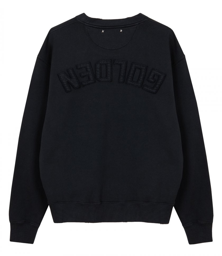 GOLDEN GOOSE  - REVERSE LOGO BOXI SWEATSHIRT