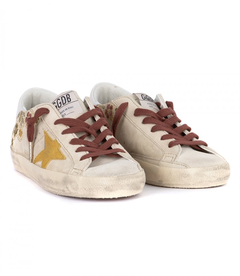 FLORAL EMBROIDERED SUPER-STAR