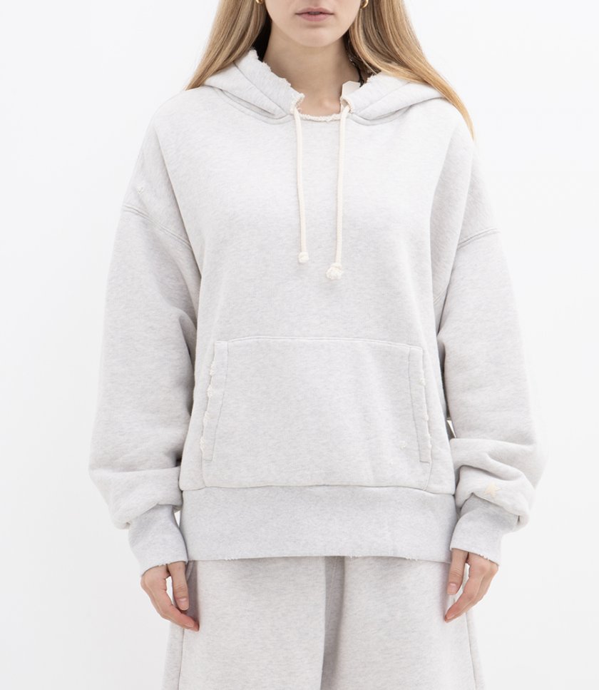 DOUBLE LAYER RELAXED HOODIE