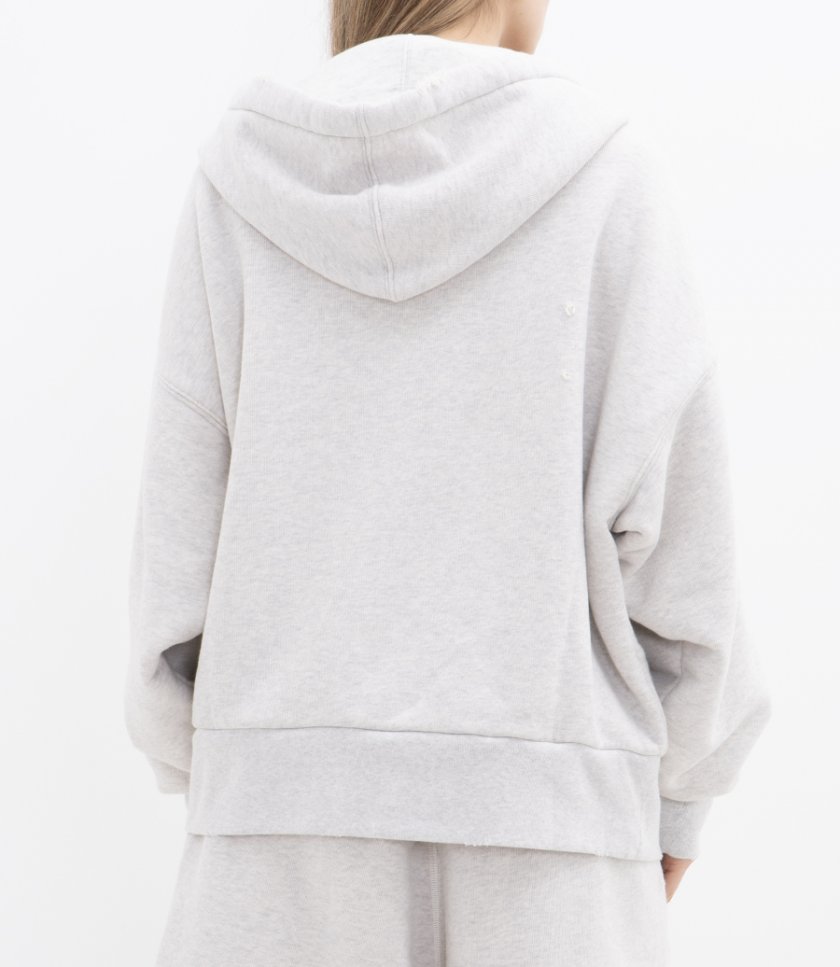 DOUBLE LAYER RELAXED HOODIE