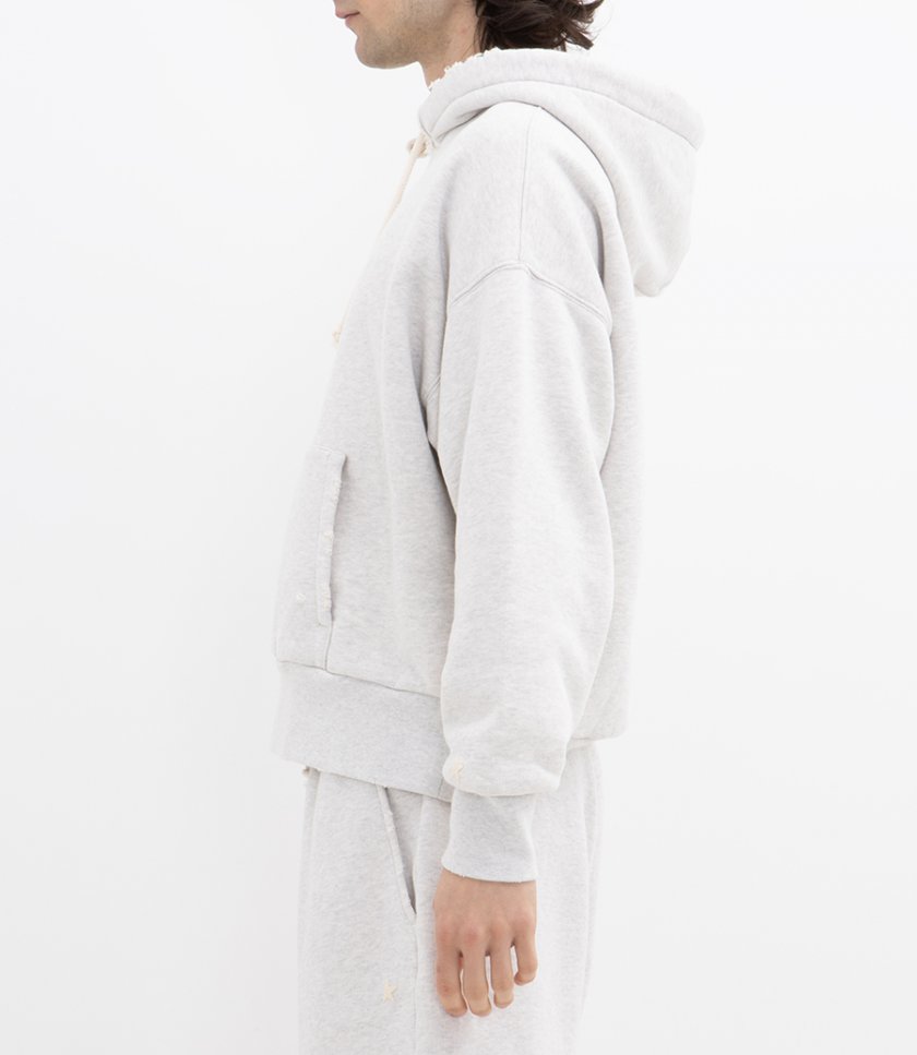DOUBLE LAYER RELAXED HOODIE