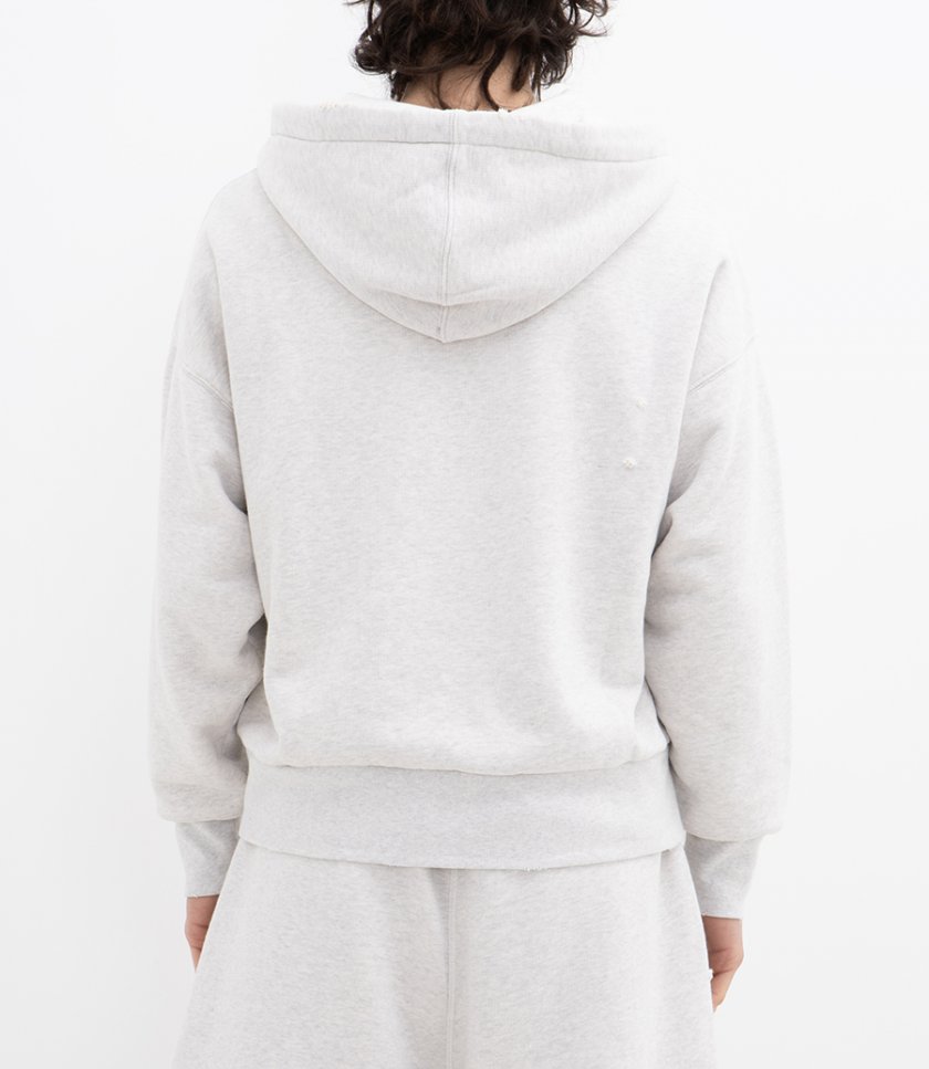 DOUBLE LAYER RELAXED HOODIE