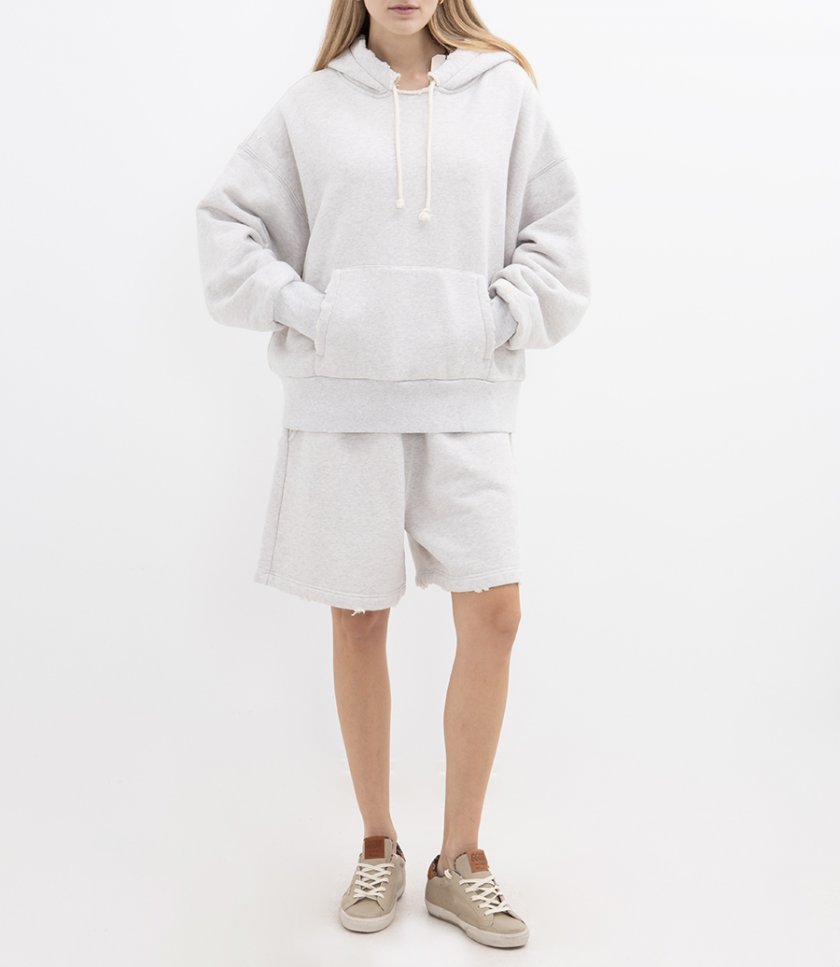 DOUBLE LAYER RELAXED HOODIE