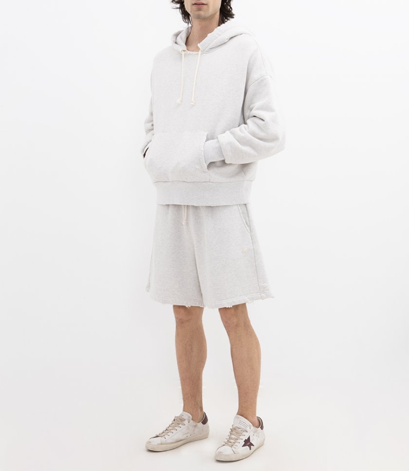 DOUBLE LAYER RELAXED HOODIE