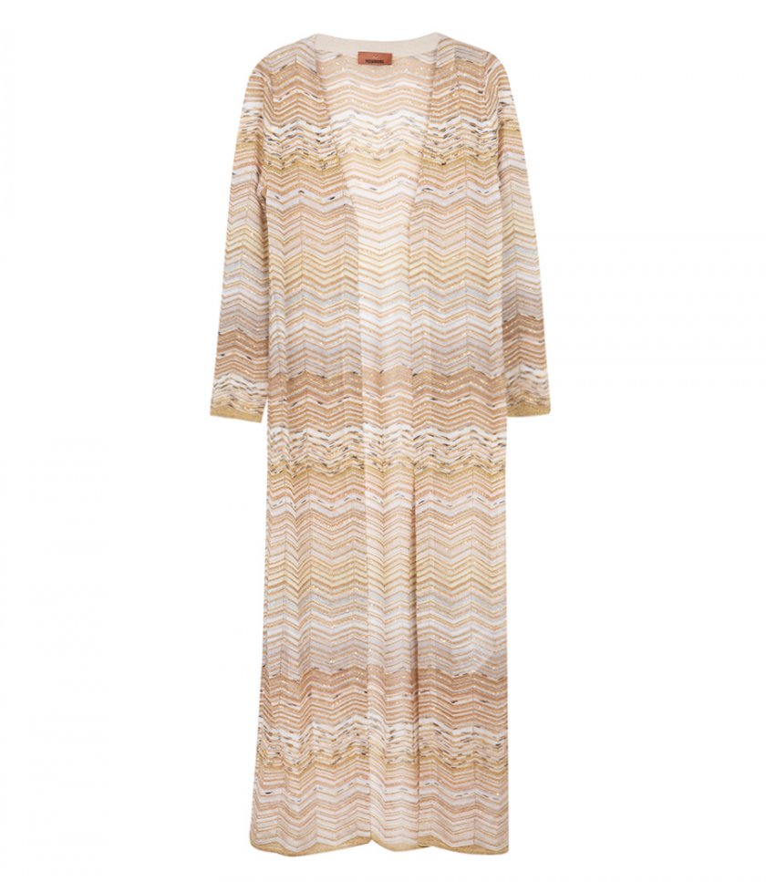 MISSONI - CHEVRON PATTERN LONG CARDIGAN