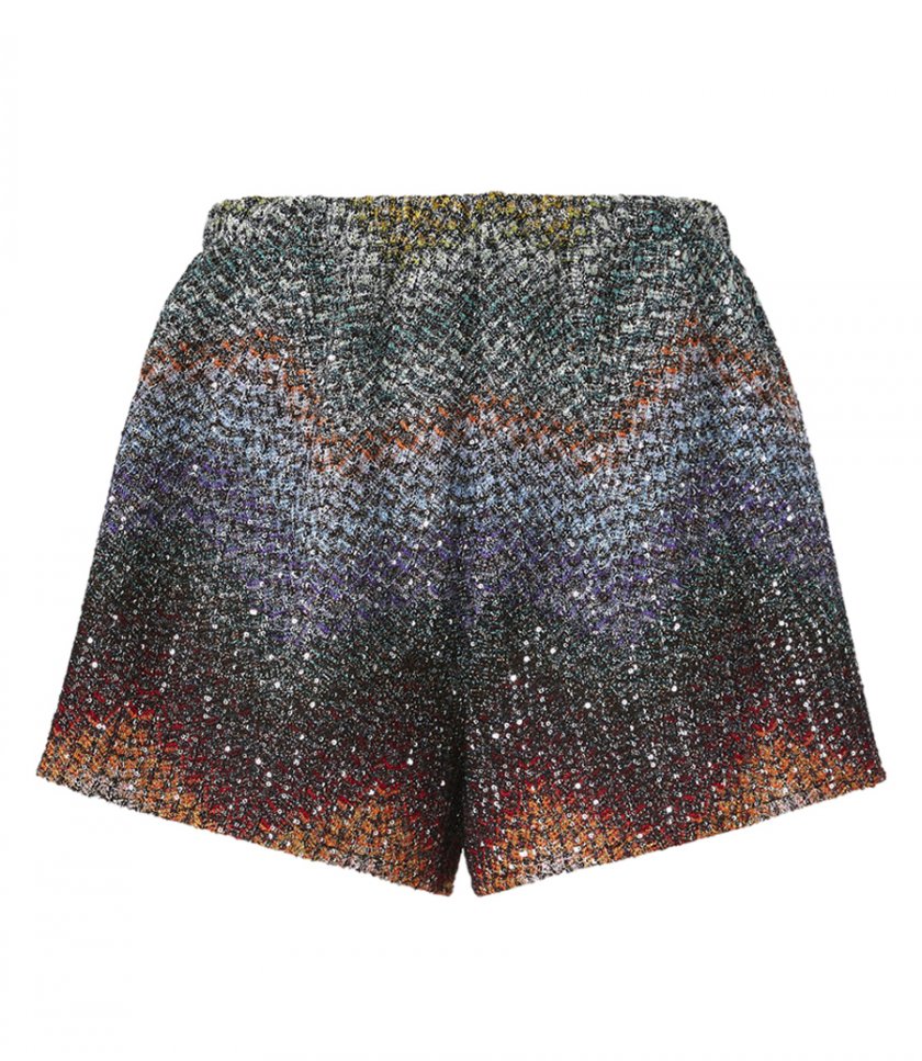 MISSONI - LAME SHORTS WITH SEQUINS