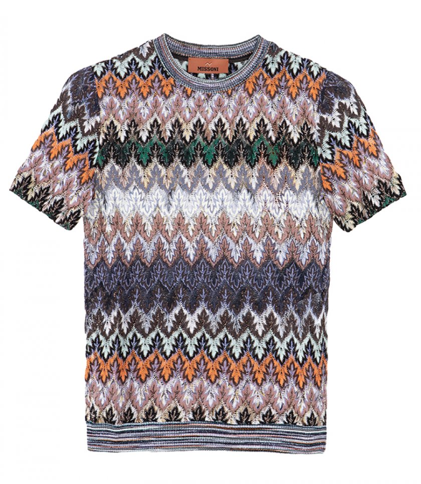 MISSONI - LACE MOTIF SS T-SHIRT