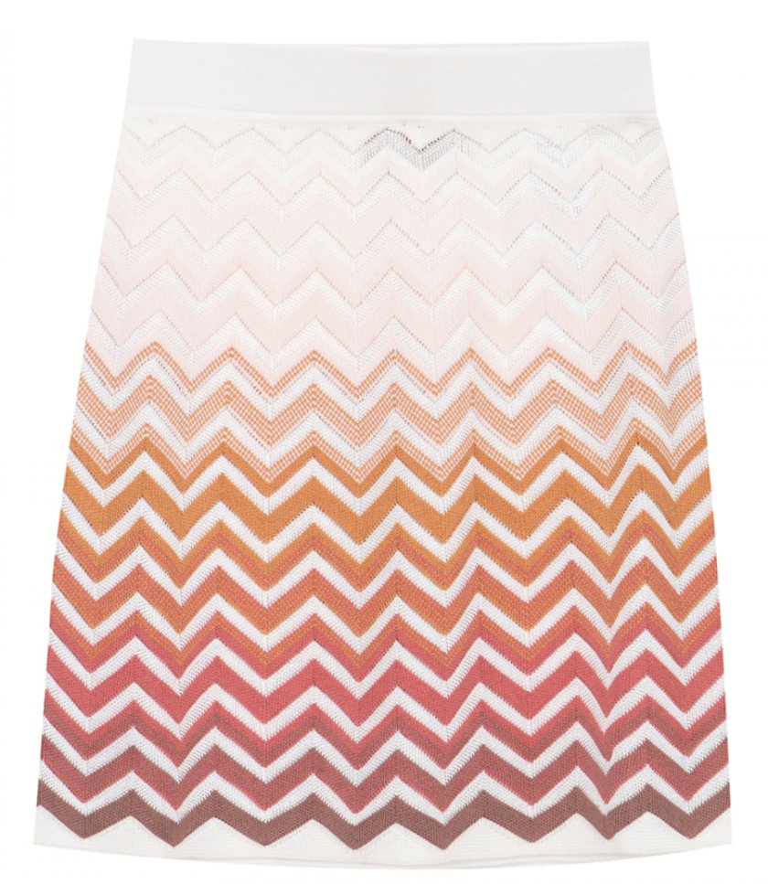 MISSONI - CHEVRON DEGRADE MINI SKIRT