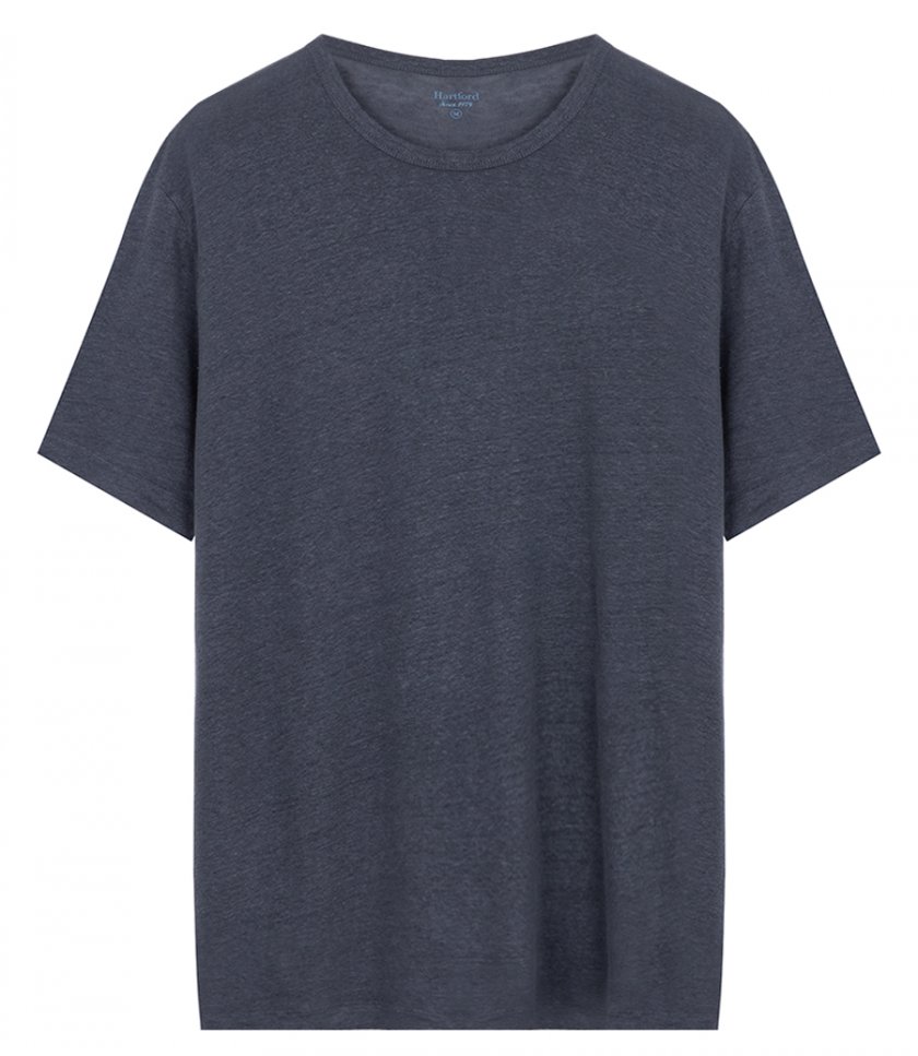 HARTFORD - LINEN CREW SS