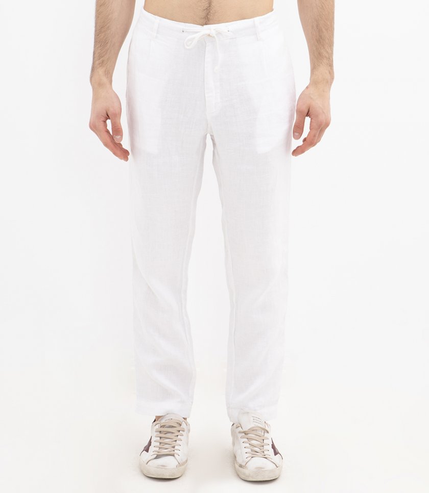 LINEN TANKER EASY PANTS