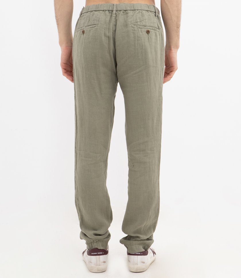 LINEN TANKER EASY PANTS