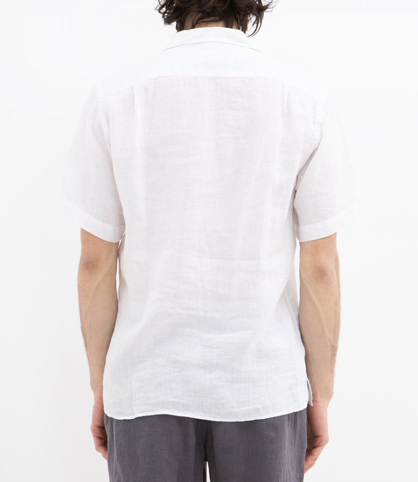 LINEN PALM MC PAT SHIRT