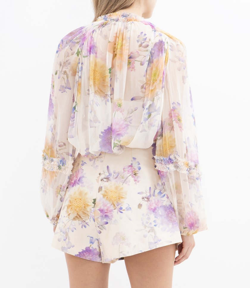 LUNA RUFFLE BILLOW BLOUSE
