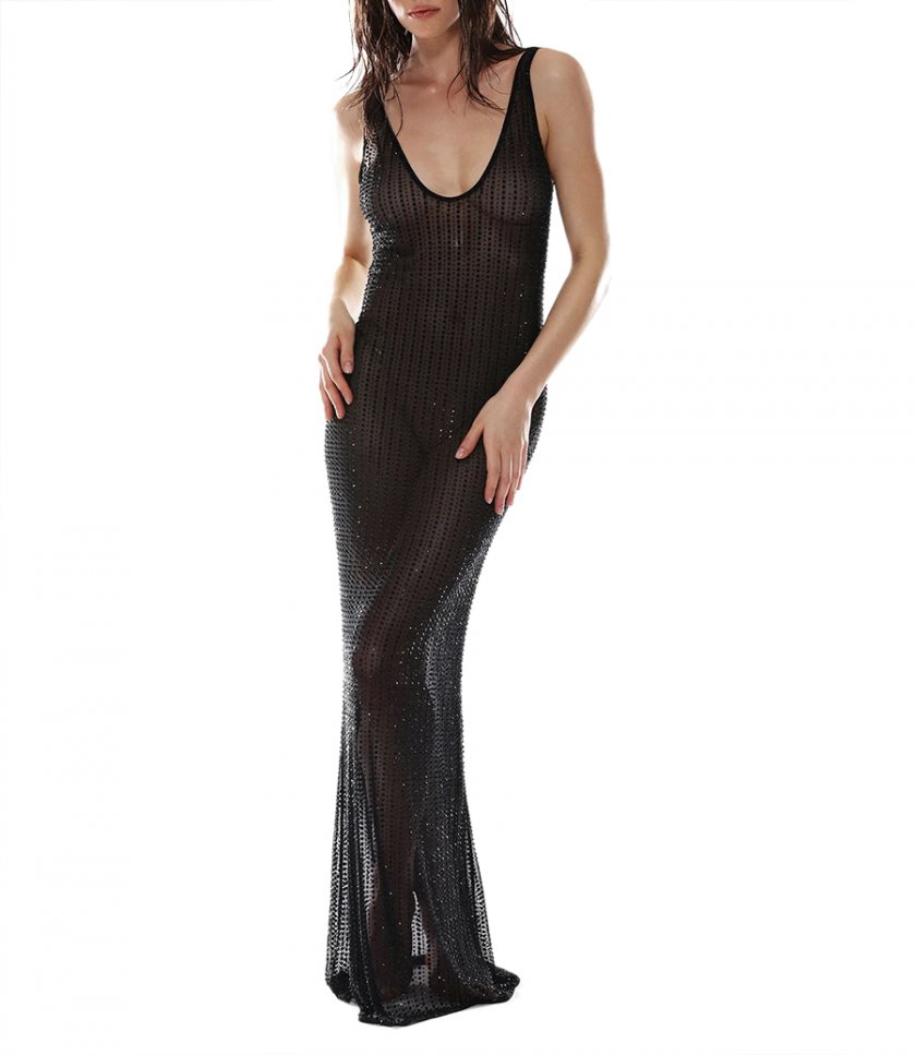 CRYSTAL MAXI DRESS