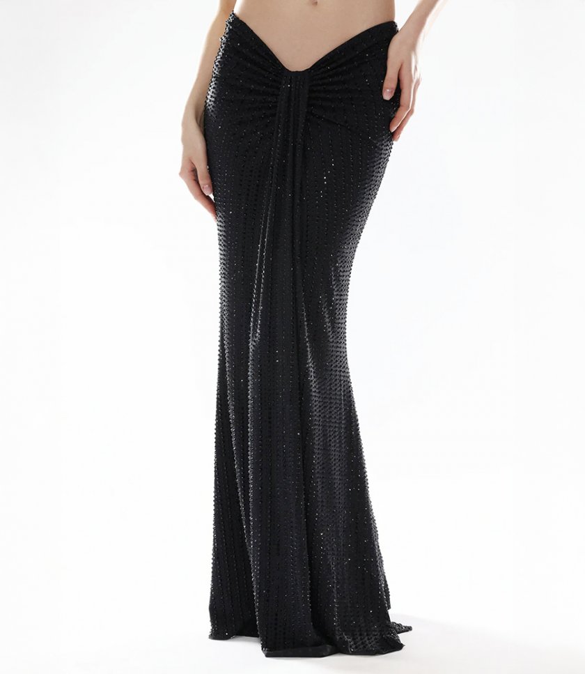 CRYSTAL MAXI SKIRT