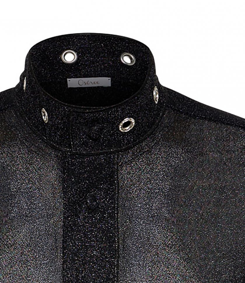 MEN LUMIERE CRYSTAL STUDS SHIRT