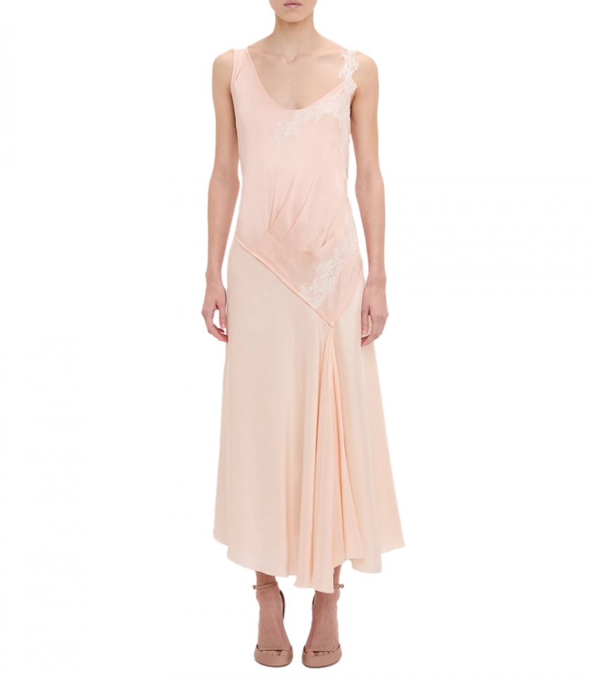 LACE STRAP DRESS