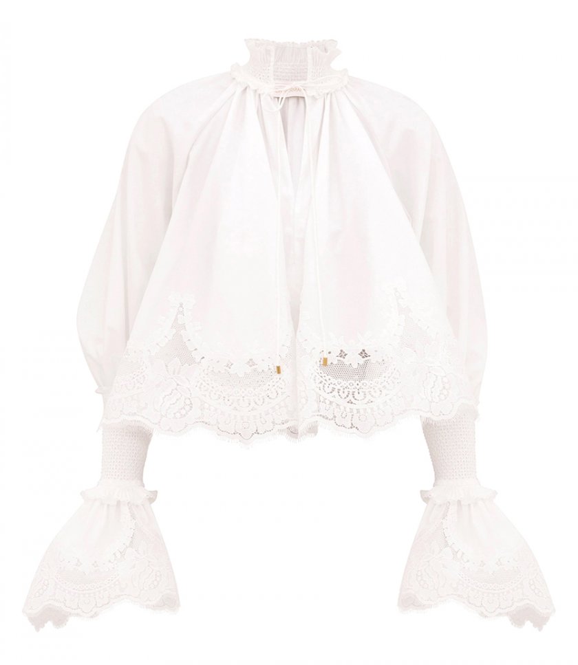 CLOTHES - ALCHEMY SHIRRED BLOUSE