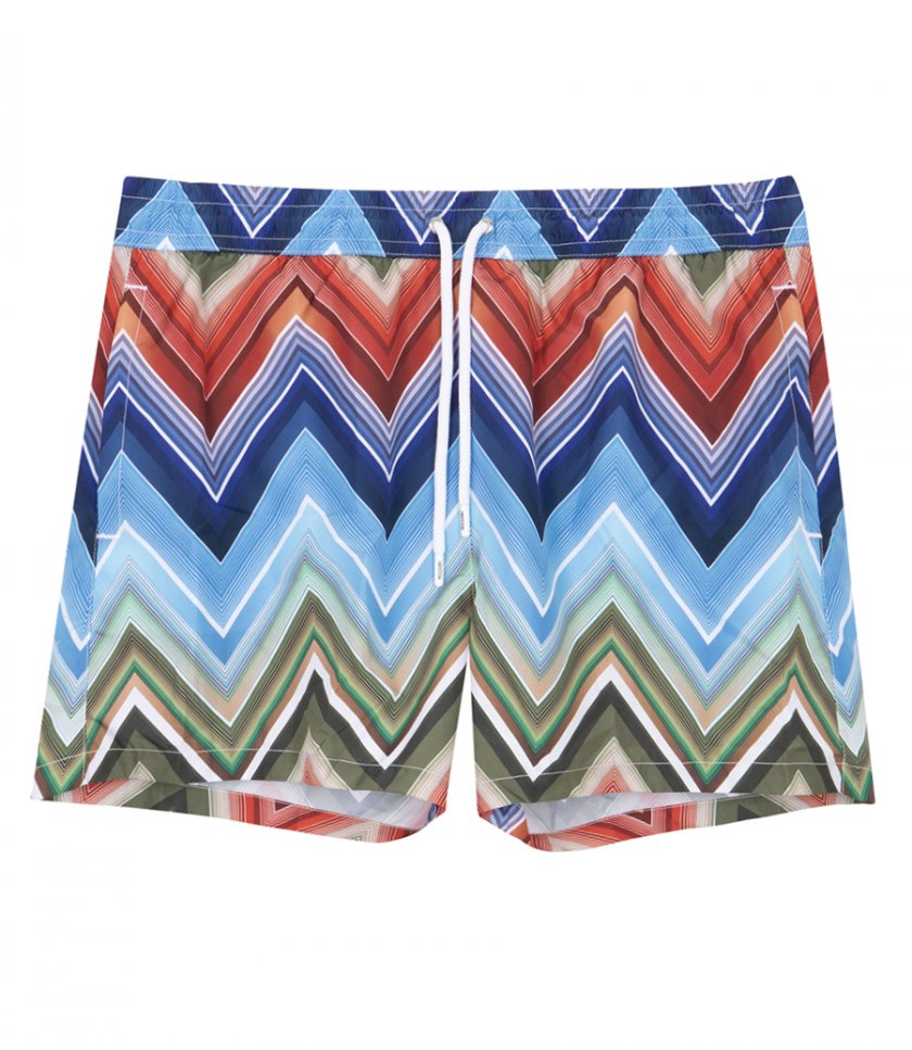 MISSONI - MACRO ZIGZAG PRINT SWIMSHORT