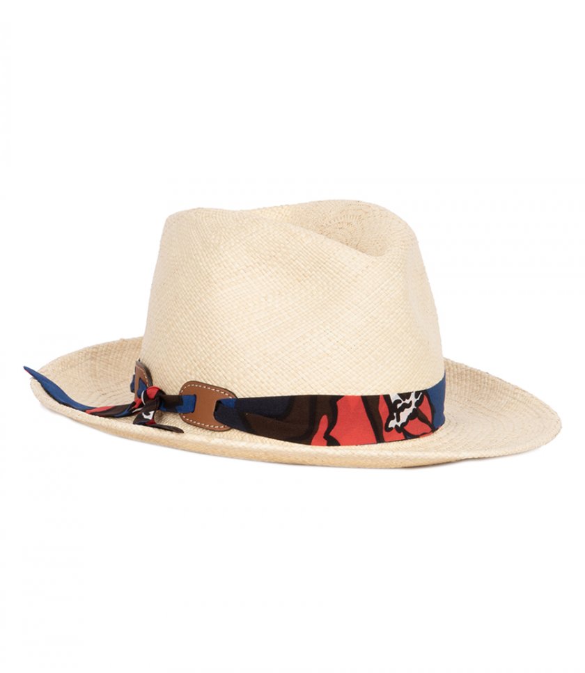HATS - FEDORA SILK HIBISCUS