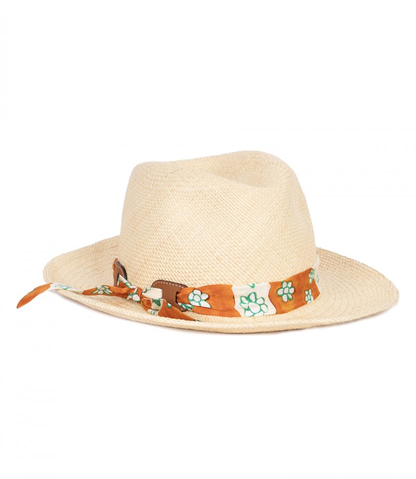 HATS - FEDORA SILK MARGHERITA