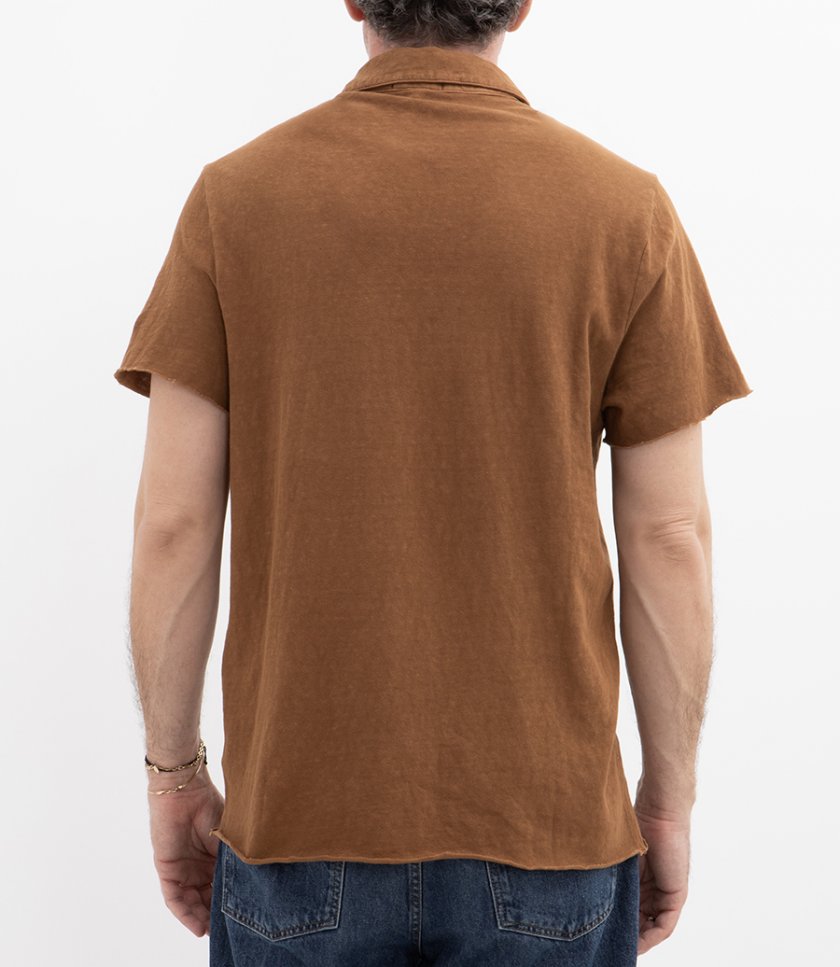 SLUB JERSEY OPEN POLO