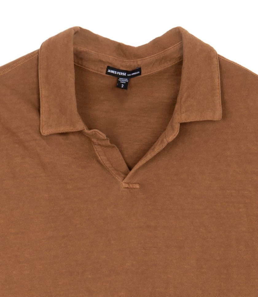 SLUB JERSEY OPEN POLO